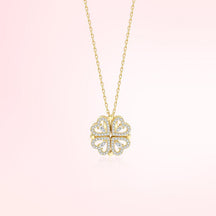 Lucky Clover Hearts Necklace