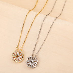 Lucky Clover Hearts Necklace