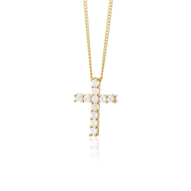 Diamond Cross Necklace