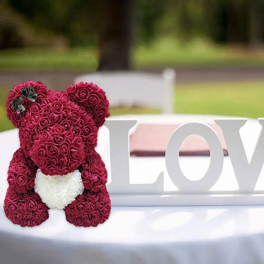 Rose Teddy Bear